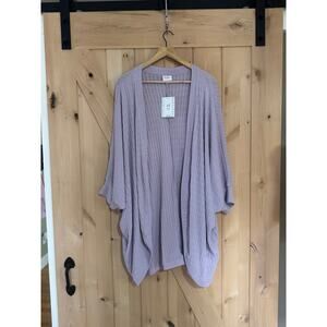LulaRoe | NWT Tracy Light Purple Cocoon Cardigan | Size XL